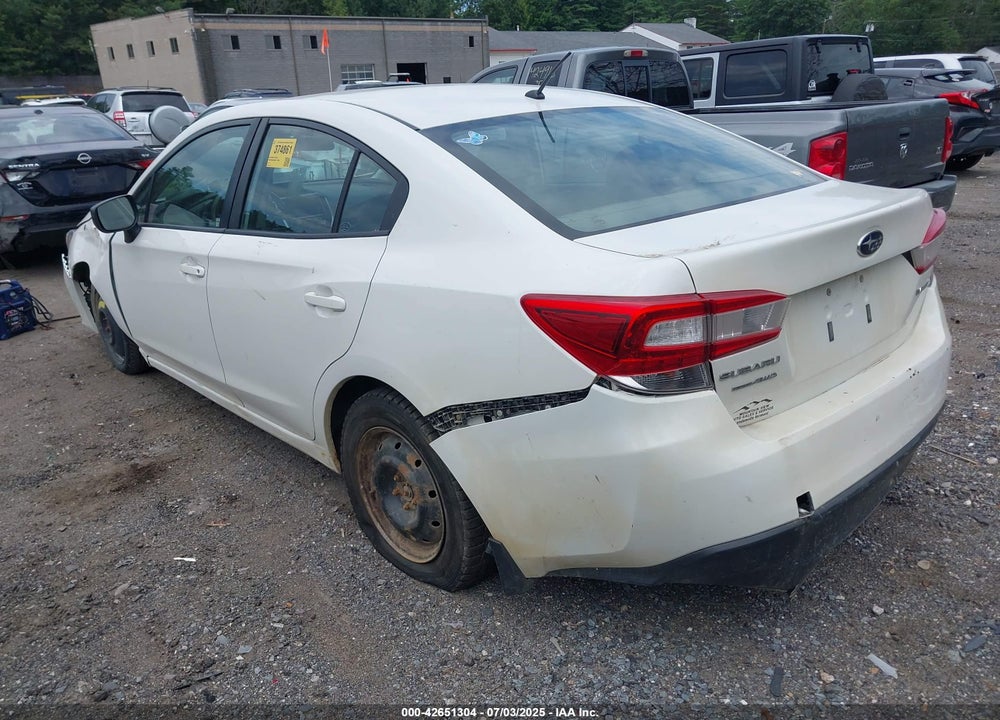 2019 SUBARU IMPREZA 2.0I VIN: 4S3GKAA62K3610386
