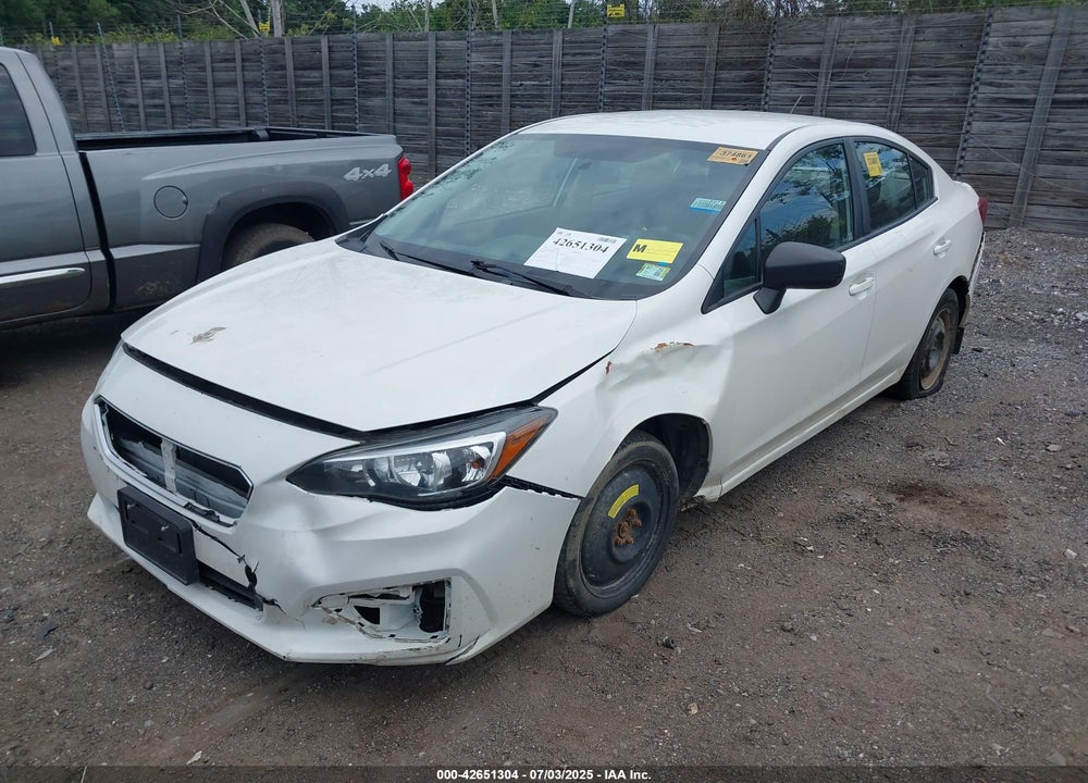 2019 SUBARU IMPREZA 2.0I VIN: 4S3GKAA62K3610386