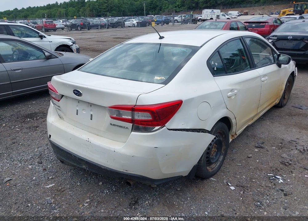 2019 SUBARU IMPREZA 2.0I VIN: 4S3GKAA62K3610386