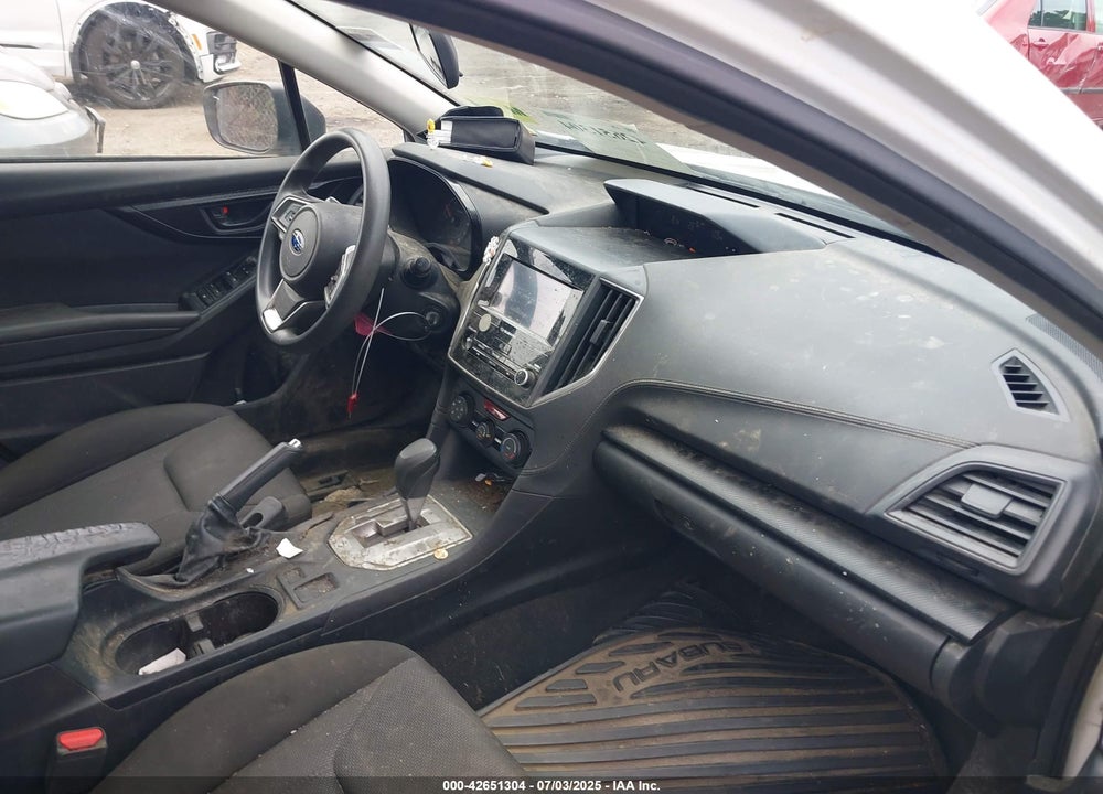 2019 SUBARU IMPREZA 2.0I VIN: 4S3GKAA62K3610386