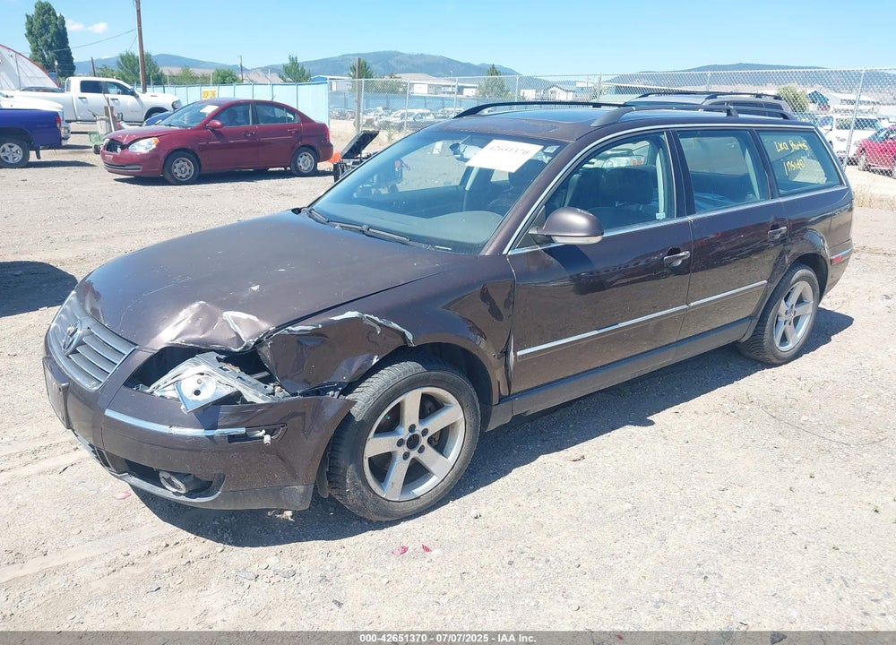 2004 VOLKSWAGEN PASSAT GLX VIN: WVWYH63B34E234685