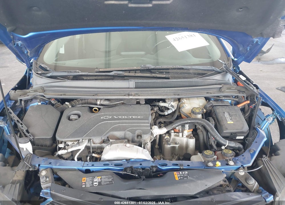 2017 CHEVROLET VOLT VIN: 1G1RC6S50HU212596