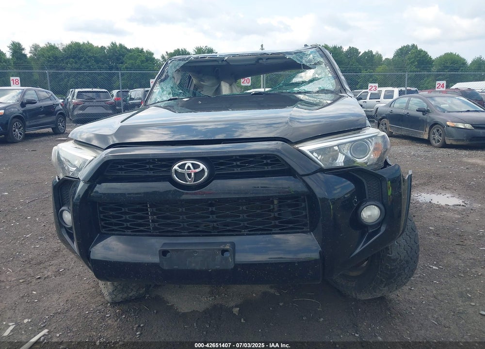 2014 TOYOTA 4RUNNER SR5 VIN: JTEBU5JR4E5184582