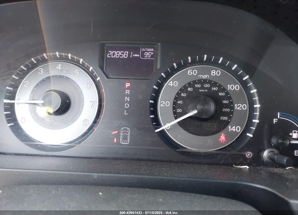 2011 HONDA ODYSSEY VIN: 5FNRL5H99BB058448