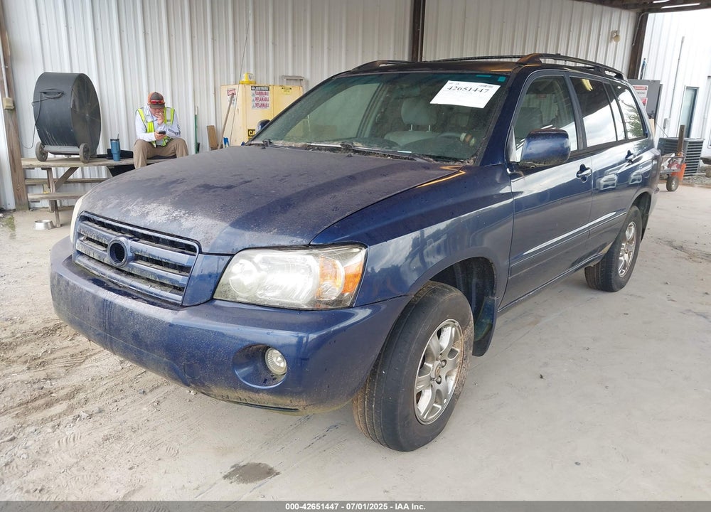 2005 TOYOTA HIGHLANDER V6 VIN: JTEEP21A450124098