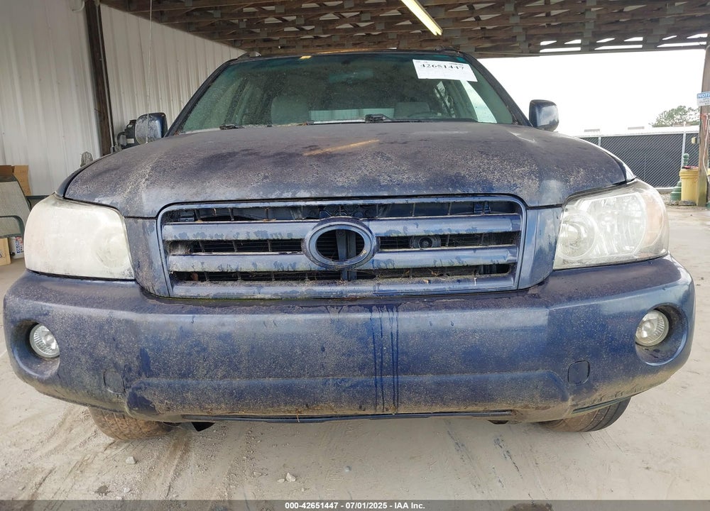 2005 TOYOTA HIGHLANDER V6 VIN: JTEEP21A450124098
