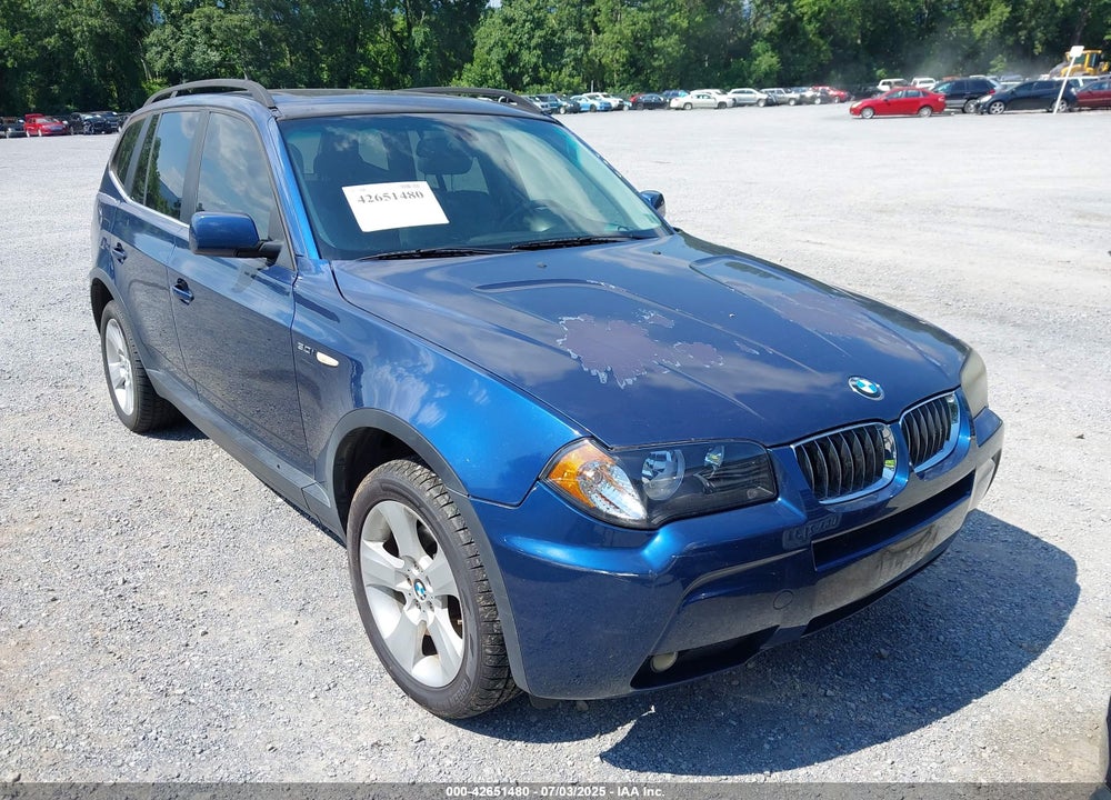 2006 BMW X3 3.0I VIN: WBXPA93416WG85488