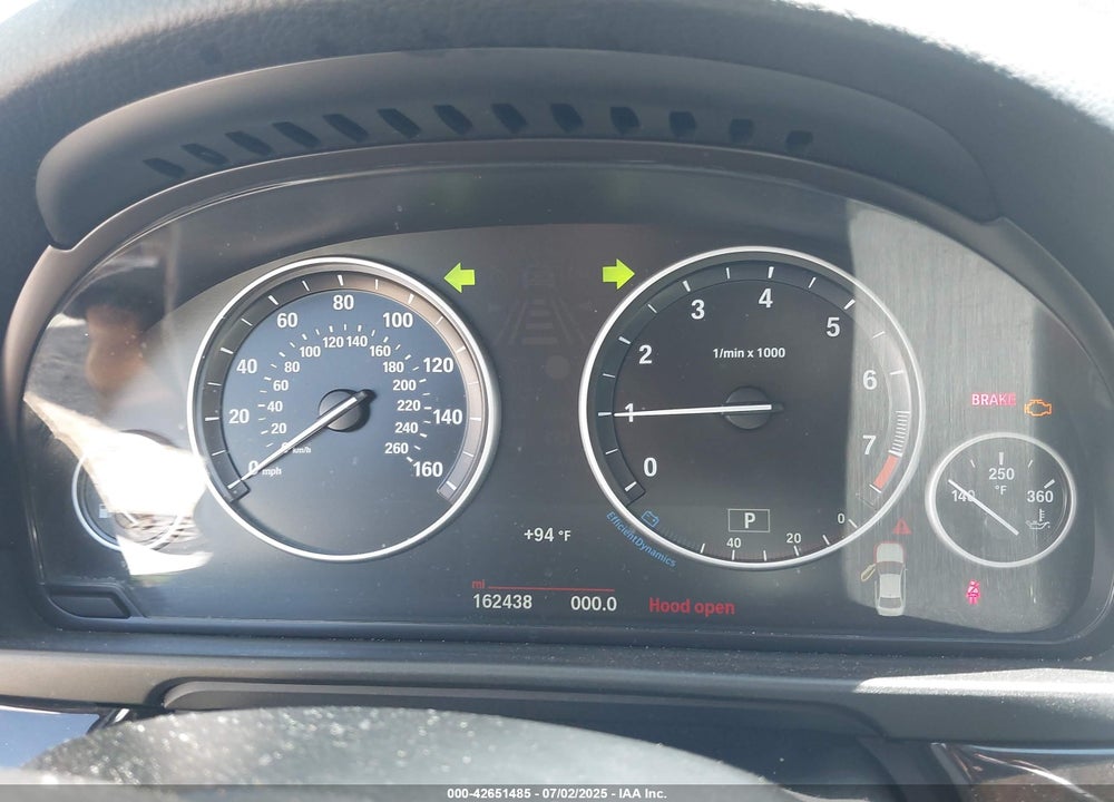 2016 BMW 5 SERIES VIN: WBA5A7C58GG644329