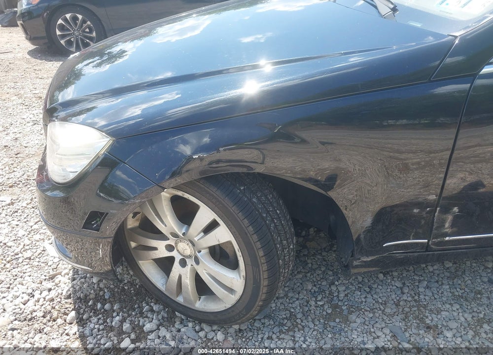 2008 MERCEDES-BENZ C CLASS VIN: WDDGF81X78F181863
