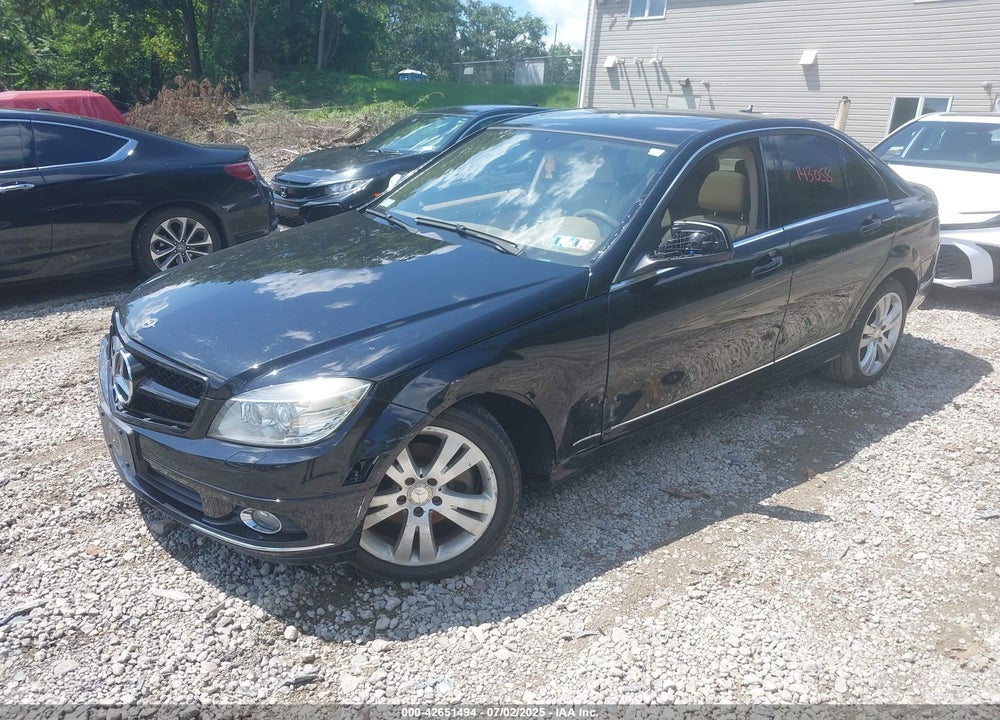 2008 MERCEDES-BENZ C CLASS VIN: WDDGF81X78F181863