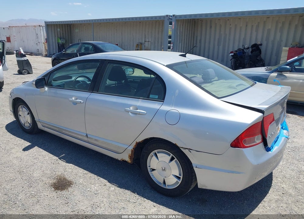 2008 HONDA CIVIC HYBRID VIN: JHMFA36258S007302