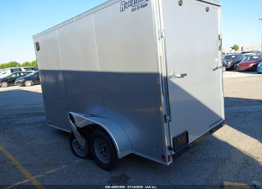 2025 ANVIL TRAILER CARGO TRAILER 12FT VIN: 7FYBE1225SD034983