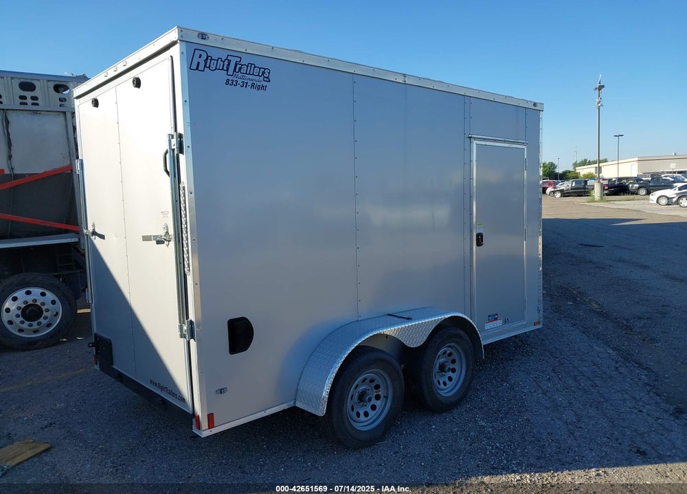 2025 ANVIL TRAILER CARGO TRAILER 12FT VIN: 7FYBE1225SD034983