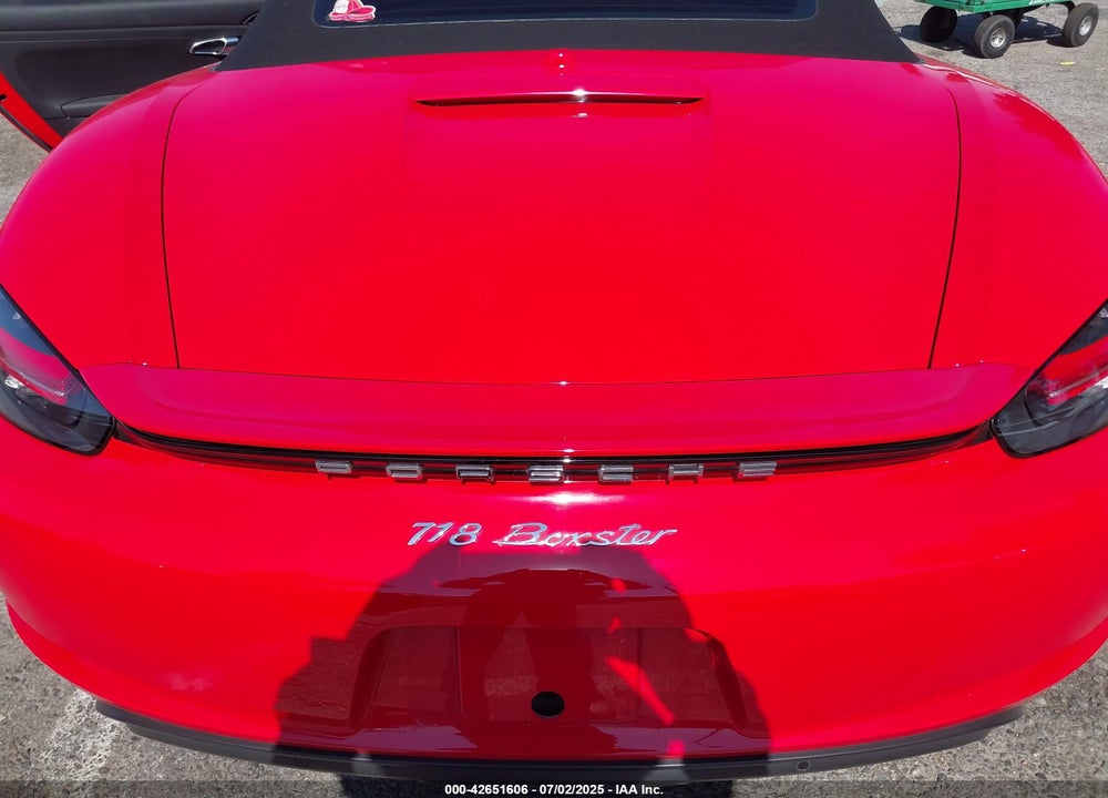 2021 PORSCHE 718 BOXSTER VIN: WP0CA2A8XMS210688