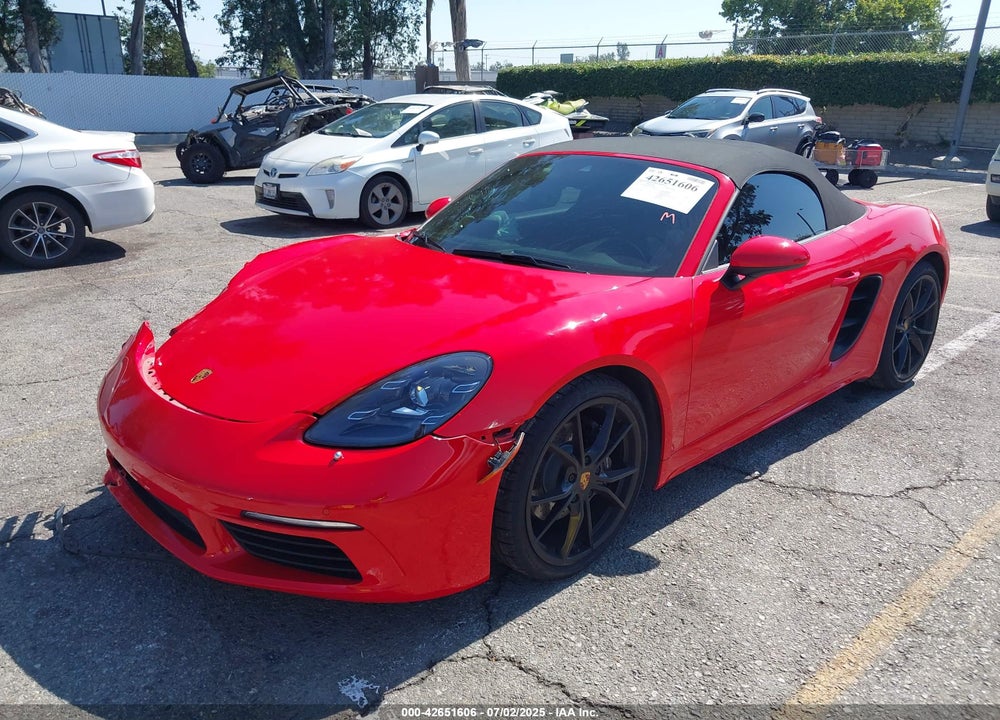 2021 PORSCHE 718 BOXSTER VIN: WP0CA2A8XMS210688
