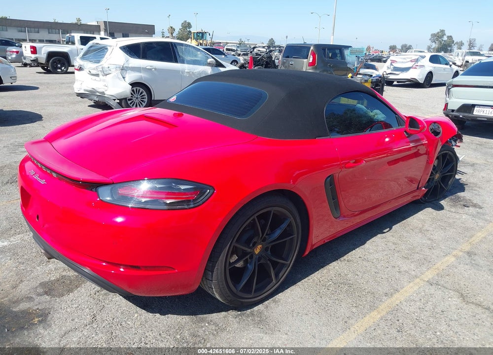 2021 PORSCHE 718 BOXSTER VIN: WP0CA2A8XMS210688