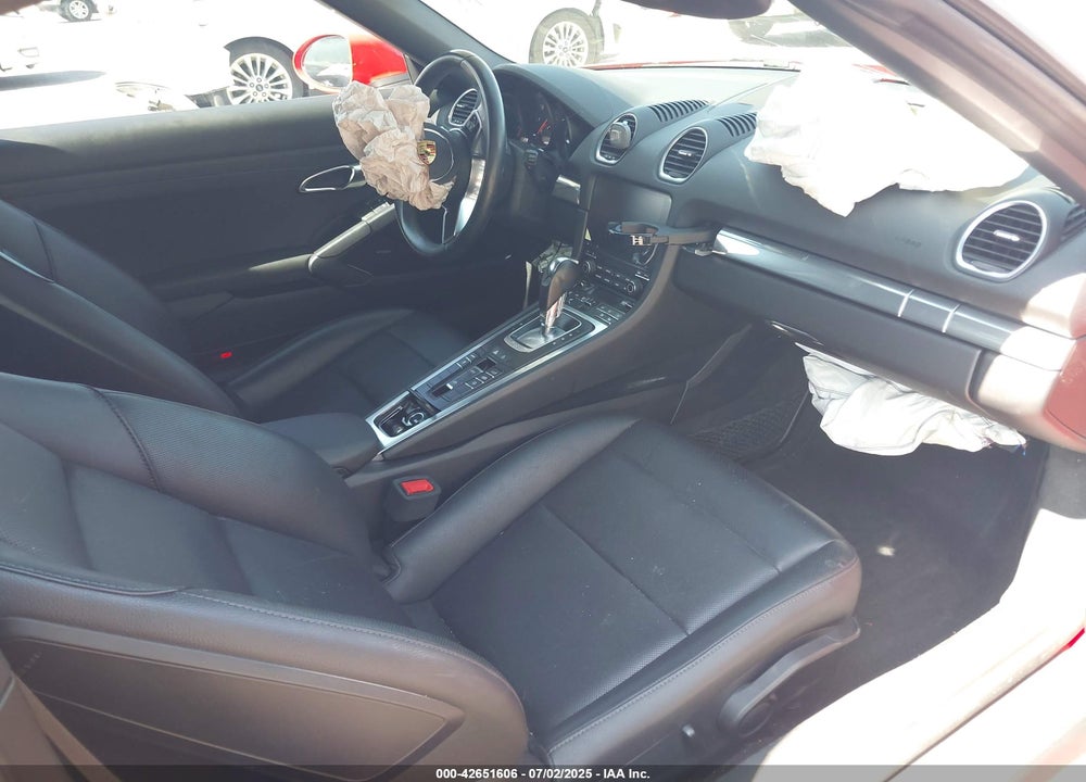 2021 PORSCHE 718 BOXSTER VIN: WP0CA2A8XMS210688