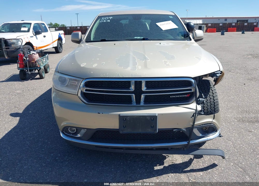 2014 DODGE DURANGO VIN: 1C4RDJAG0EC455787