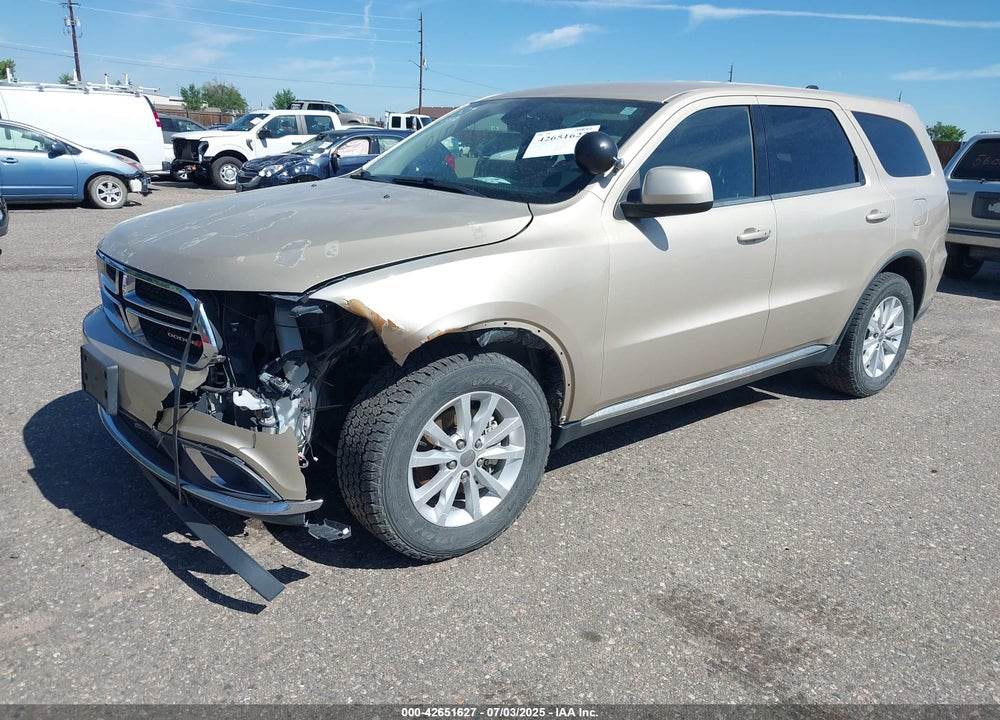 2014 DODGE DURANGO VIN: 1C4RDJAG0EC455787