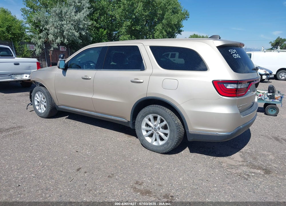 2014 DODGE DURANGO VIN: 1C4RDJAG0EC455787