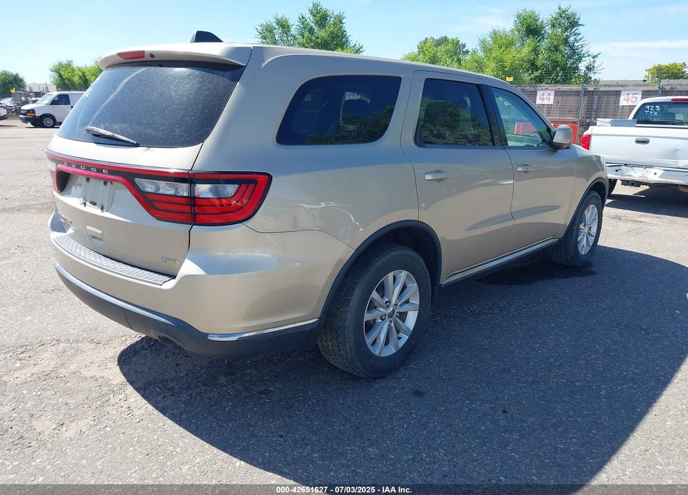 2014 DODGE DURANGO VIN: 1C4RDJAG0EC455787