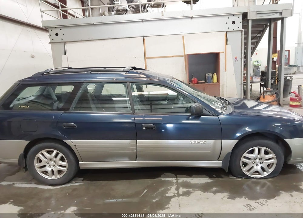 2001 SUBARU OUTBACK VIN: 4S3BH665317670254