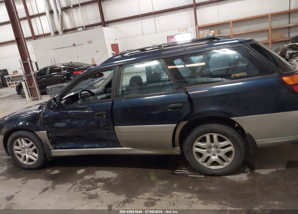 2001 SUBARU OUTBACK VIN: 4S3BH665317670254
