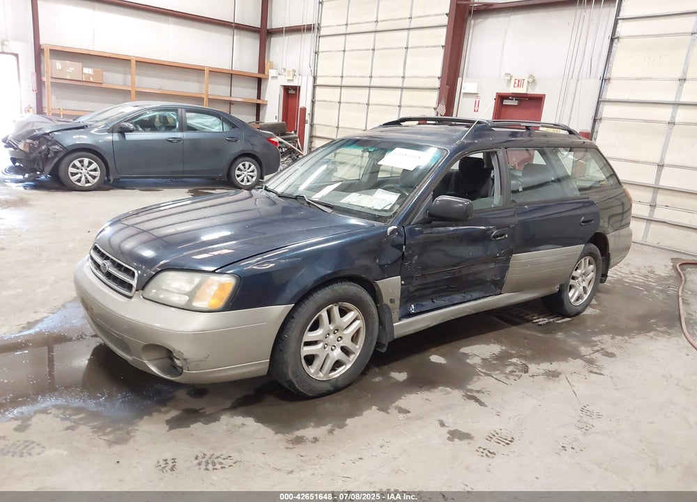 2001 SUBARU OUTBACK VIN: 4S3BH665317670254