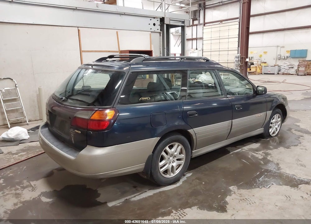 2001 SUBARU OUTBACK VIN: 4S3BH665317670254