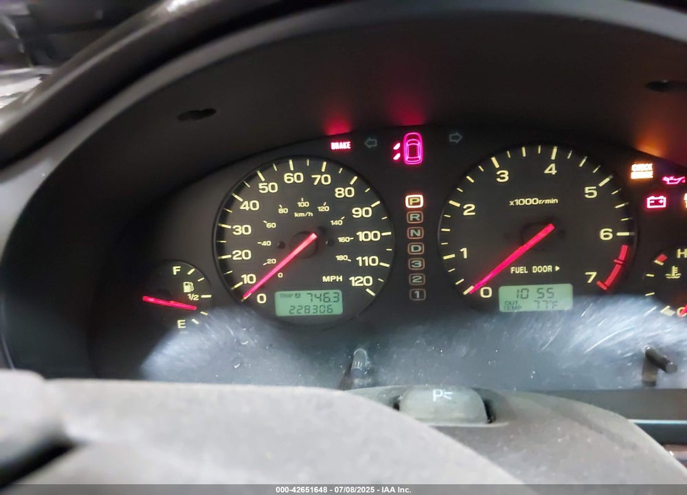 2001 SUBARU OUTBACK VIN: 4S3BH665317670254