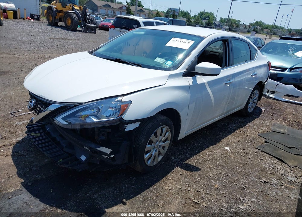 2017 NISSAN SENTRA SV VIN: 3N1AB7AP2HY331301
