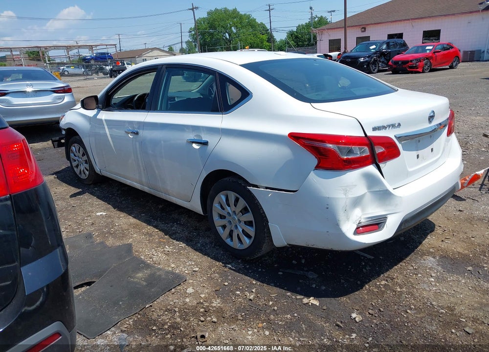 2017 NISSAN SENTRA SV VIN: 3N1AB7AP2HY331301