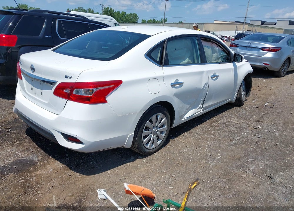2017 NISSAN SENTRA SV VIN: 3N1AB7AP2HY331301