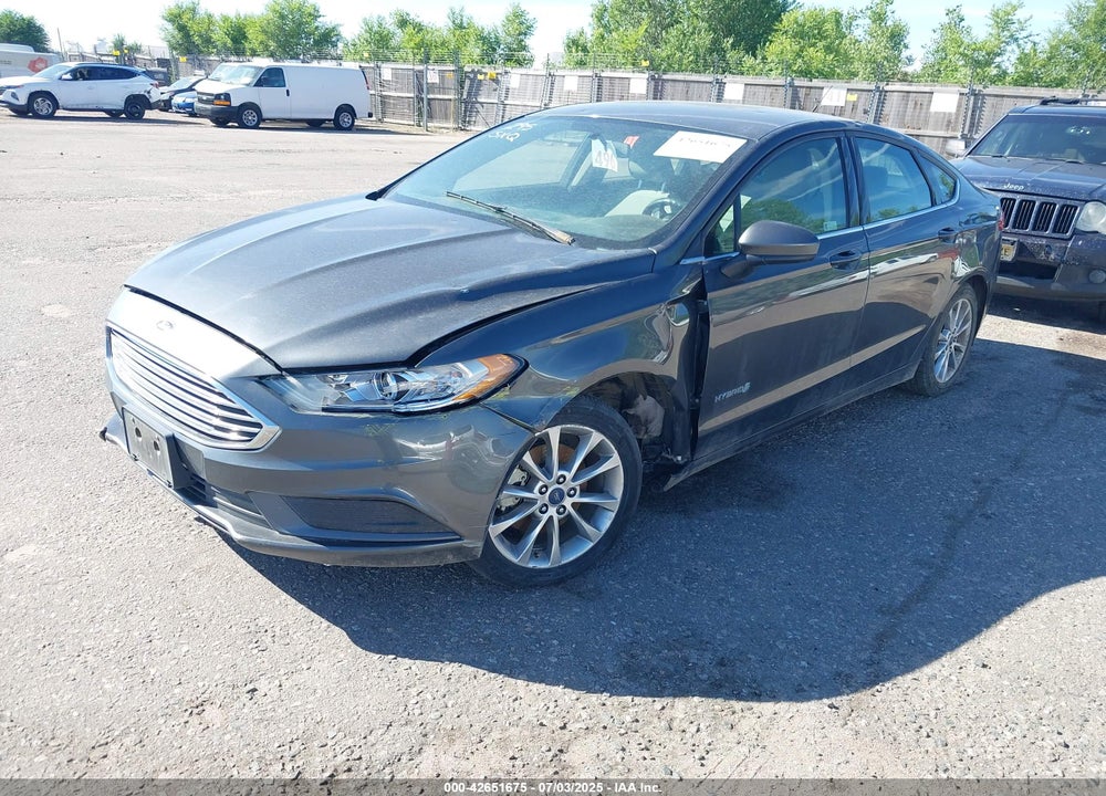 2017 FORD FUSION HYBRID VIN: 3FA6P0UU9HR132906