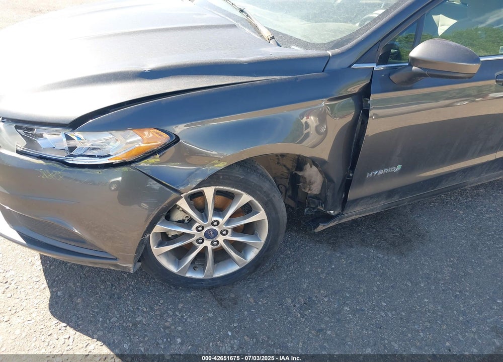 2017 FORD FUSION HYBRID VIN: 3FA6P0UU9HR132906