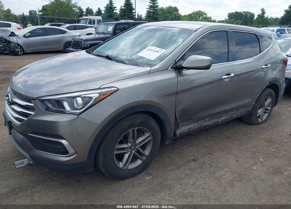 2018 HYUNDAI SANTA FE VIN: 5XYZTDLB1JG564965