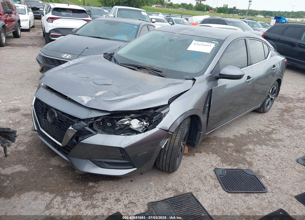 2022 NISSAN SENTRA VIN: 3N1AB8CV5NY231223