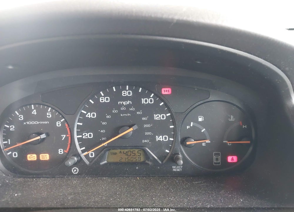 2001 HONDA ACCORD 2.3 LX VIN: 1HGCG55401A063548