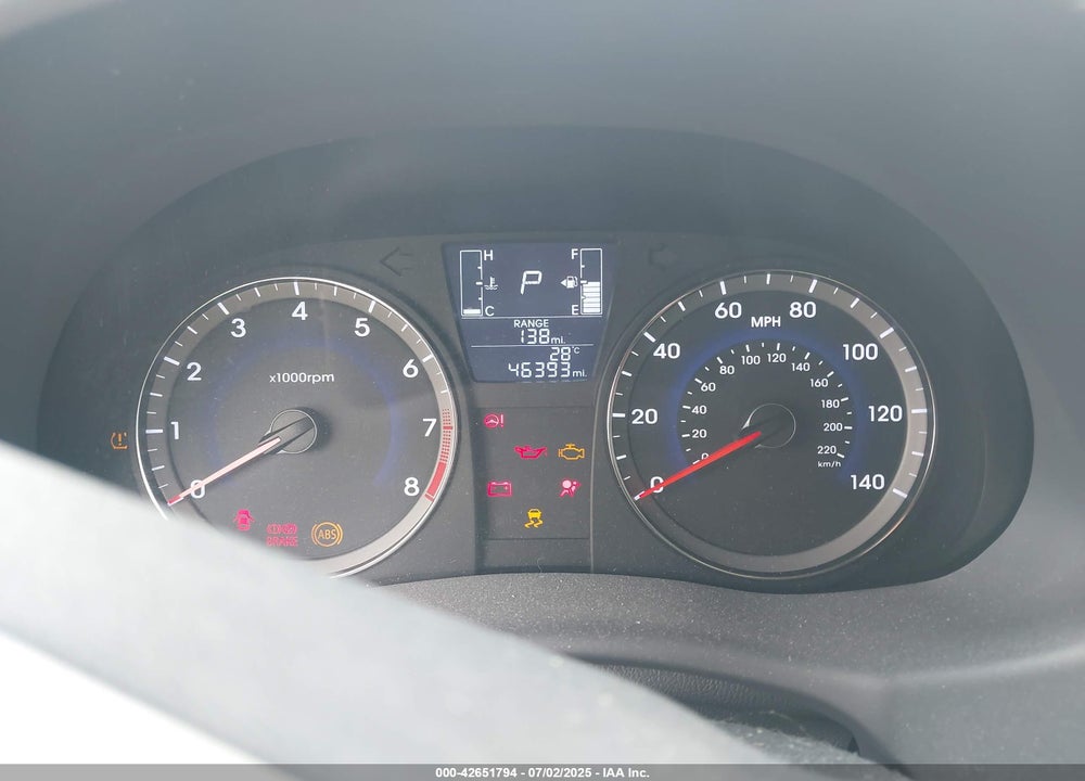2016 HYUNDAI ACCENT VIN: KMHCU5AE1GU236776