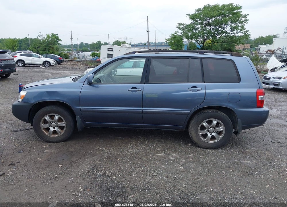 2006 TOYOTA HIGHLANDER VIN: JTEDP21A860091541