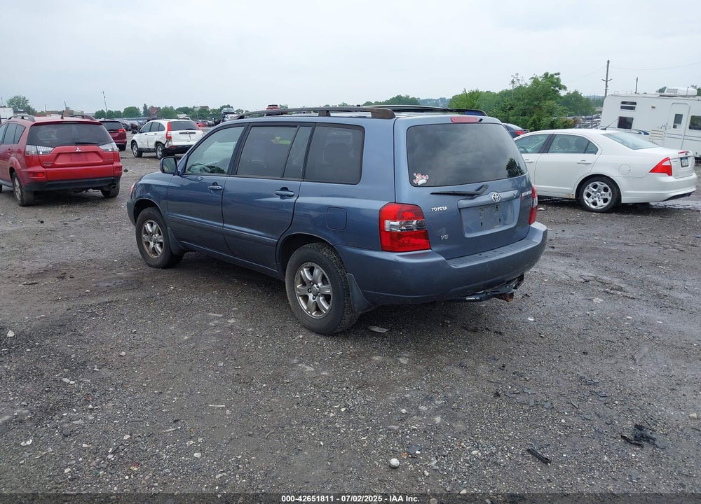 2006 TOYOTA HIGHLANDER VIN: JTEDP21A860091541