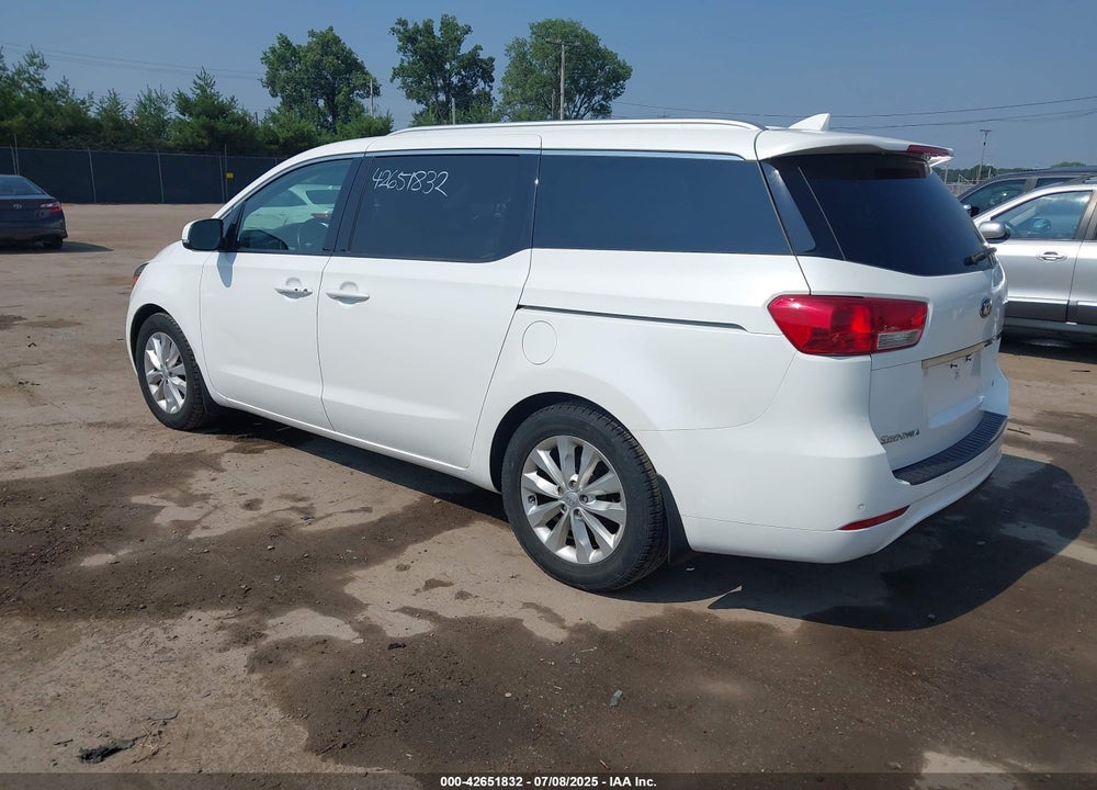2018 KIA SEDONA EX VIN: KNDMC5C1XJ6397452