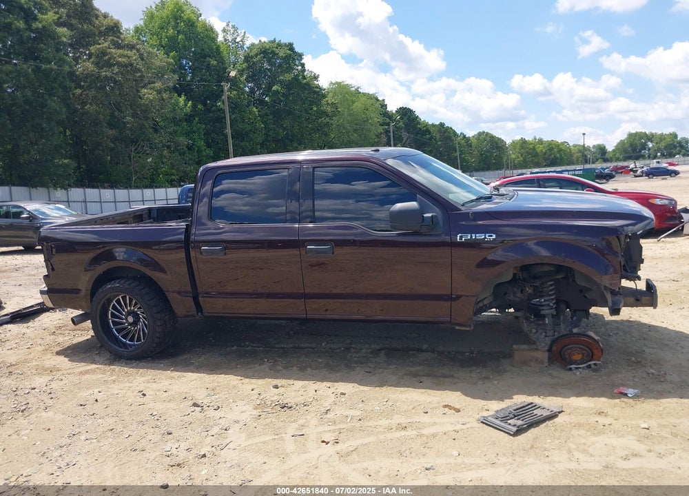 2018 FORD F-150 XLT VIN: 1FTEW1C54JKE78865