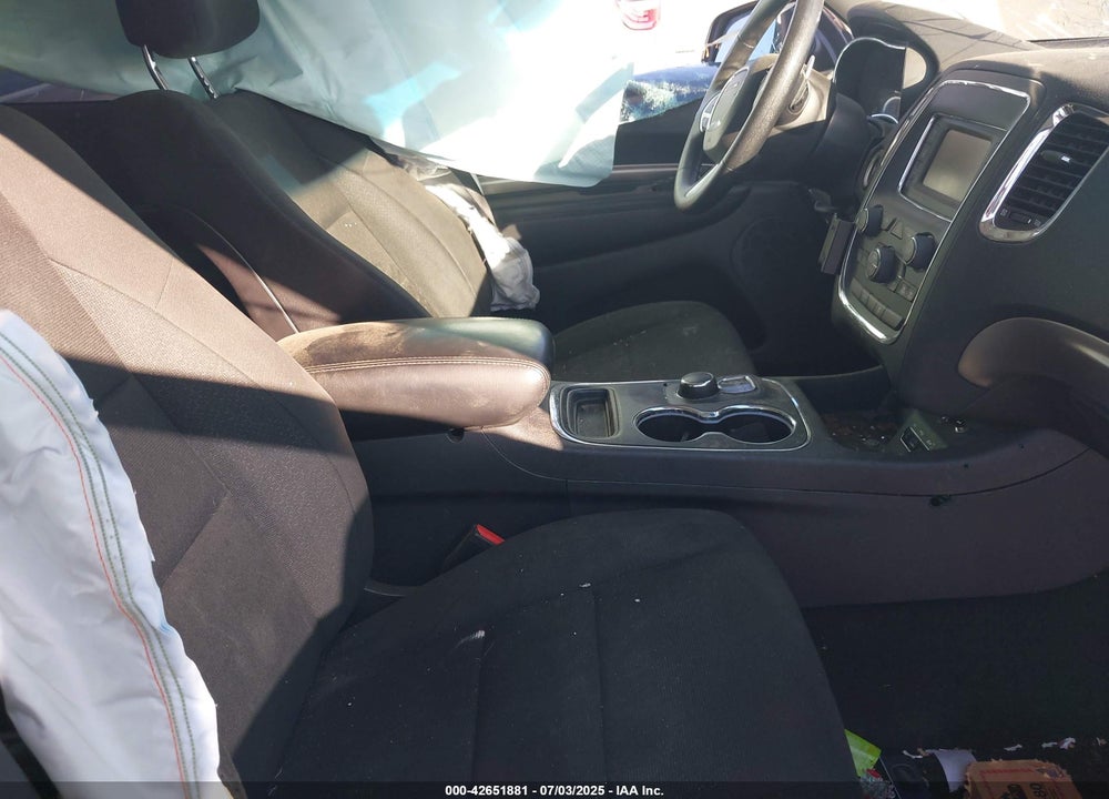 2015 DODGE DURANGO VIN: 1C4RDJAG2FC796173