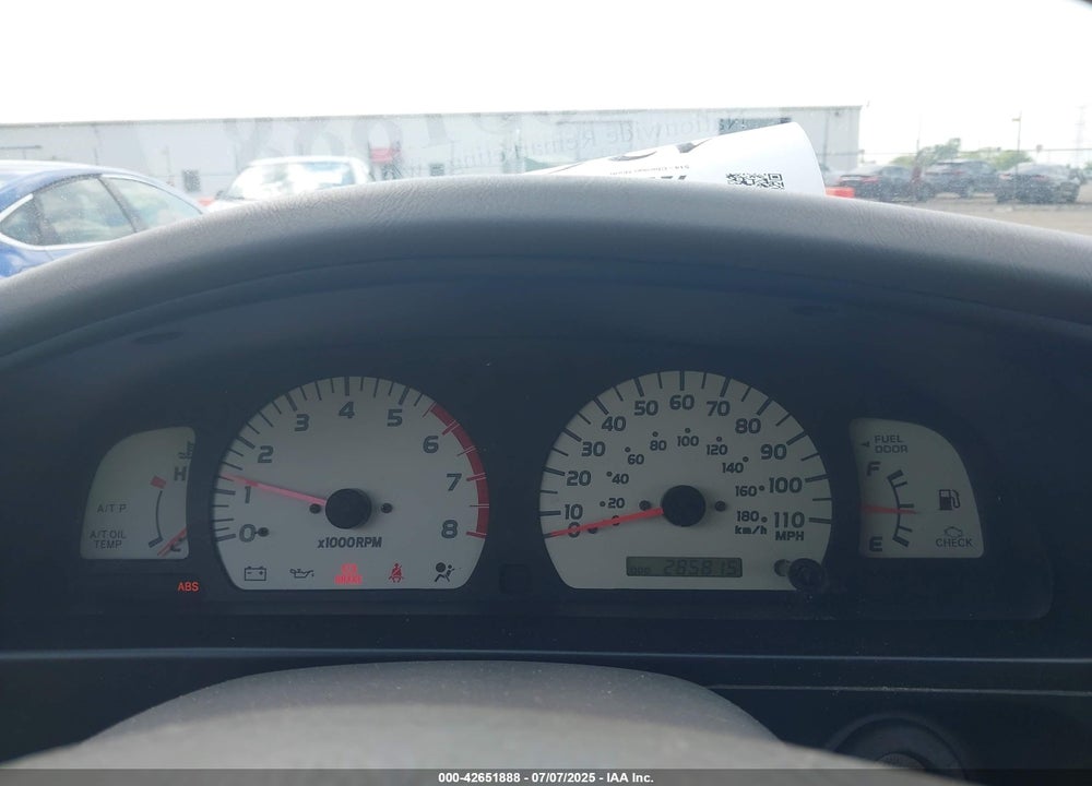 2001 TOYOTA TACOMA BASE V6 VIN: 5TEHN72N41Z744692