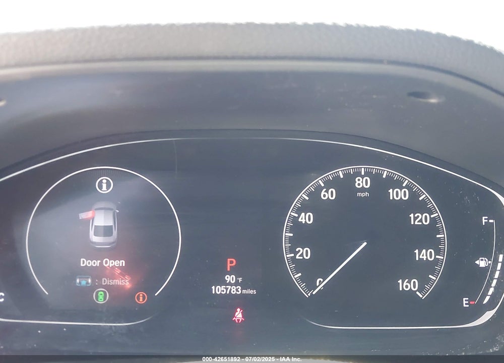2019 HONDA ACCORD VIN: 1HGCV1F3XKA140240