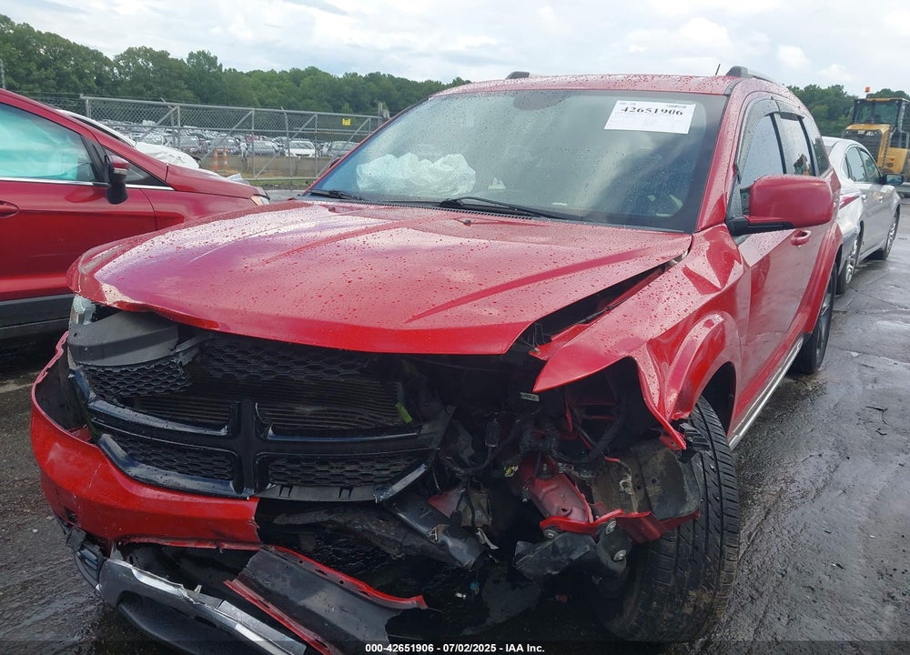 2016 DODGE JOURNEY CROSSROAD PLUS VIN: 3C4PDCGB8GT132108