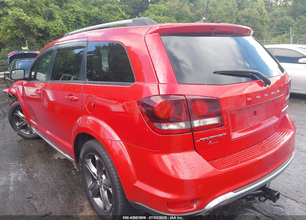2016 DODGE JOURNEY CROSSROAD PLUS VIN: 3C4PDCGB8GT132108