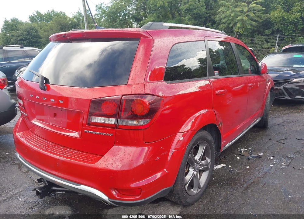 2016 DODGE JOURNEY CROSSROAD PLUS VIN: 3C4PDCGB8GT132108