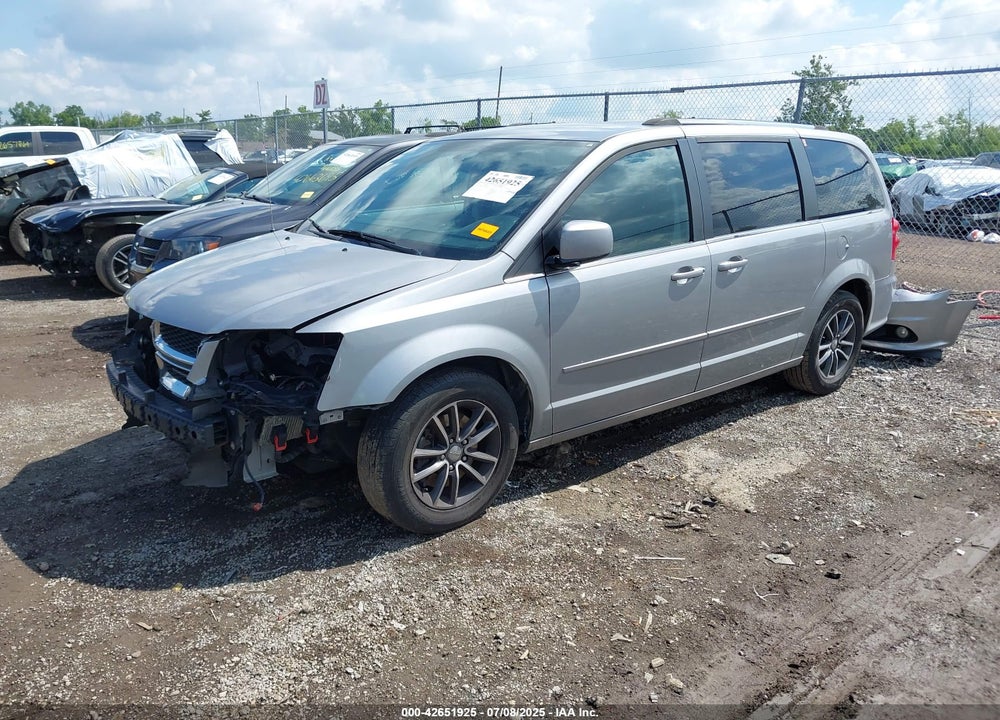 2017 DODGE GRAND CARAVAN SXT VIN: 2C4RDGCG6HR666505